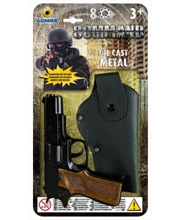 Pulio Gonher Guns GONHER pistoletas 8 šovinių su dėklu, 1125/6