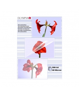 Olympia 1x100 DIN A4 80 micron kiletamisvahend 100 tk