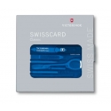 Victorinox SwissCard Classic kauneudenhoito Sininen, Läpinäkyvä ABS-synteettinen Victorinox SwissCard Classic kauneudenhoito Sininen, Läpinäkyvä ABS-synteettinen