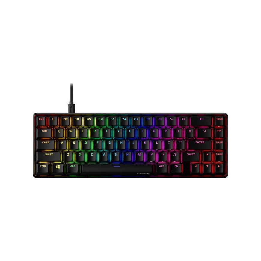 HyperX Alloy Origins 65 Mechanical Gaming Keyboard, US Layout, HX Aqua Red Switch – 2