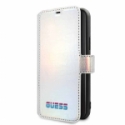 Guess GUHCN58PCUGLPBL iPhone 11 Pro rožinė mėlyna/rožinė mėlyna kietas dėklas Glitter Gradient