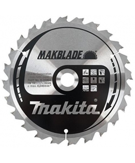 Makita B-08925 TCT saw 255X2.3X30mm 5° T32 MAKBLADE