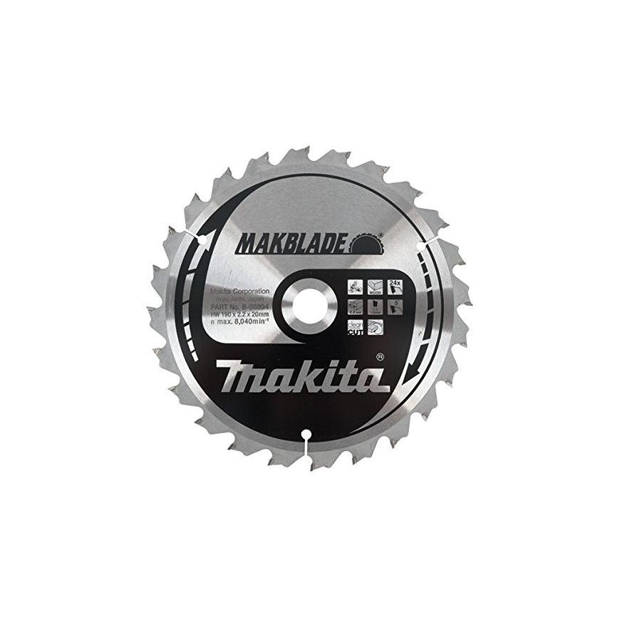 Makita B-08925 TCT saw 255X2.3X30mm