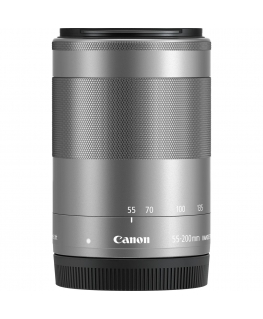 Lens Canon EF-M 55-200mm f/4.5-6.3 IS STM (Silver)