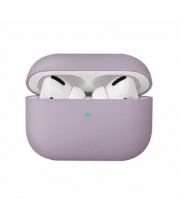 Uniq Dėklas ochronne Lino do AirPods Pro violetinė