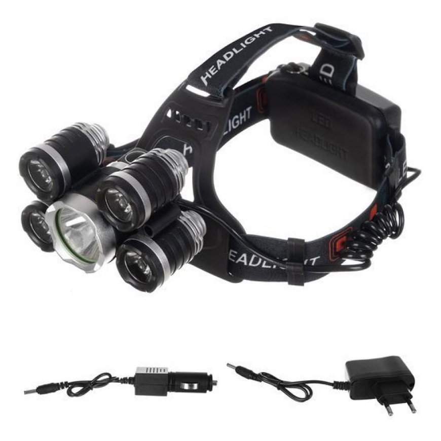 Iso Trade Priekinis žibintas 5 x led t6 cree