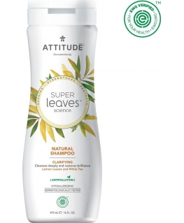 Attitude Lemon & White Tea cleansing shampoo 473ml