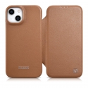 icarer CE Premium Leather Folio Case for iPhone 14 Plus Magnetic Flip Leather Folio Case MagSafe Brown (WMI14220715-BN) icarer CE Premium Leather Folio Case for iPhone 14 Plus Magnetic Flip Leather Folio Case MagSafe Brown (WMI14220715-BN)