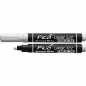 Pica Permanentmarker INSTANT white, Rundsp 1-4mm / SB