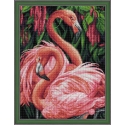 Beldizart Flamingo pair 30x40 cm AZ-1739 Beldizart Flamingo pair 30x40 cm AZ-1739
