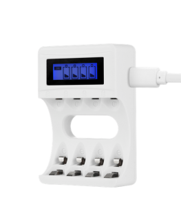 USB charger for AA/AAA batteries DELTACO Ultimate Ni-Mh / C704A4