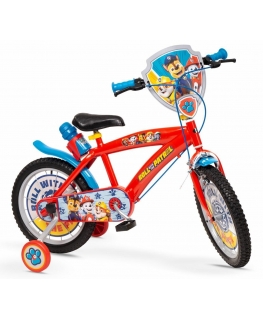 Laste jalgratas 16" Paw Patrol Red 1678 UUS TOIMSA