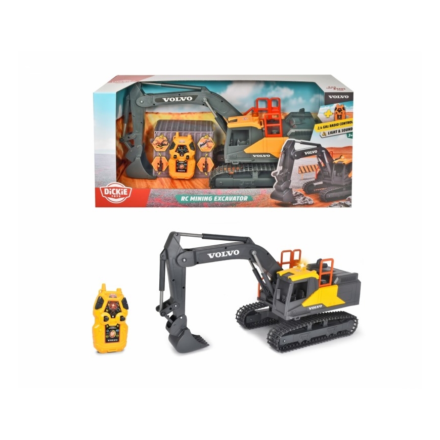 DICKIE Construction Volvo Koparka górnicza RC Zdalnie sterowana 60cm