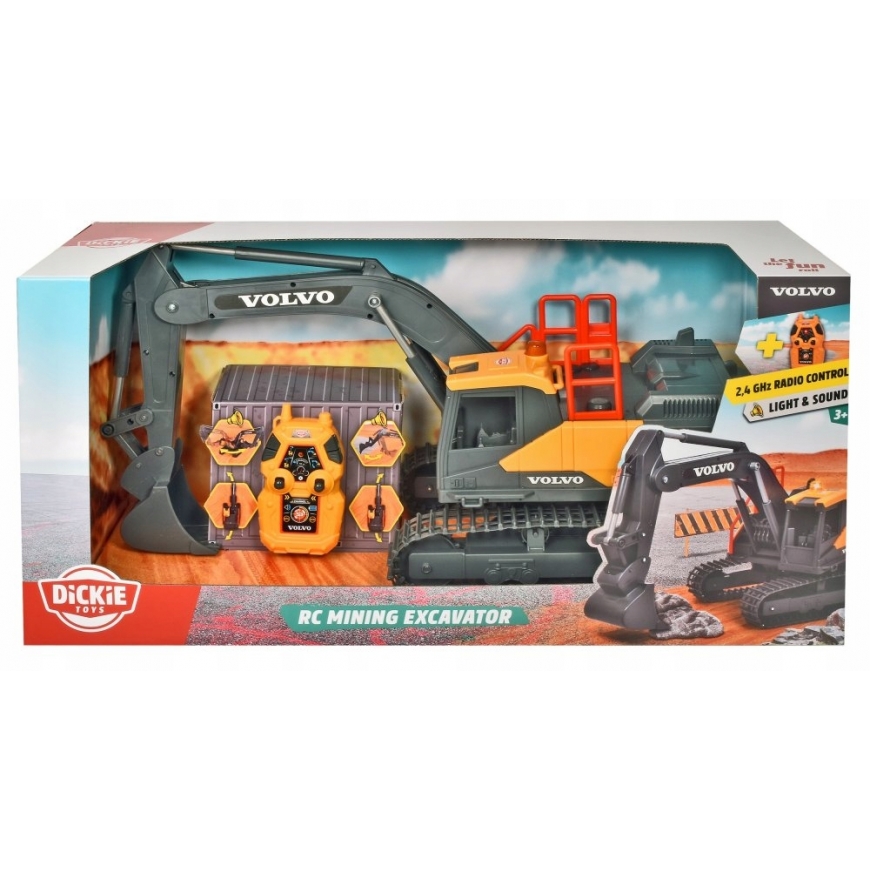 DICKIE Construction Volvo RC Mining Excavator Remote Controlled 60cm – 2