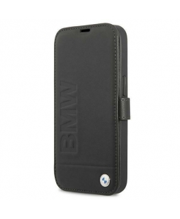 CASE BMW BMFLBKP13SSLLBK "iPhone 13 mini 5.4" black/black Book Signature