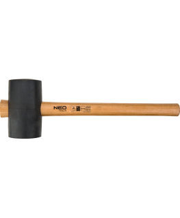 Neo guminis plaktukas su medine rankena 1,2kg 380 mm (25-054)
