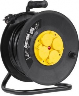 Rebel Power extension cord 4 sockets, 25 m