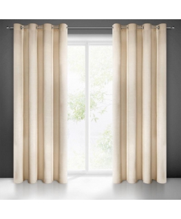 Eurocurtains ZAS / VILA / BEIGE 140X250 BY 10