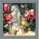 Beldizart Diamond painting set Magic of time 40х40 cm AZ-1558