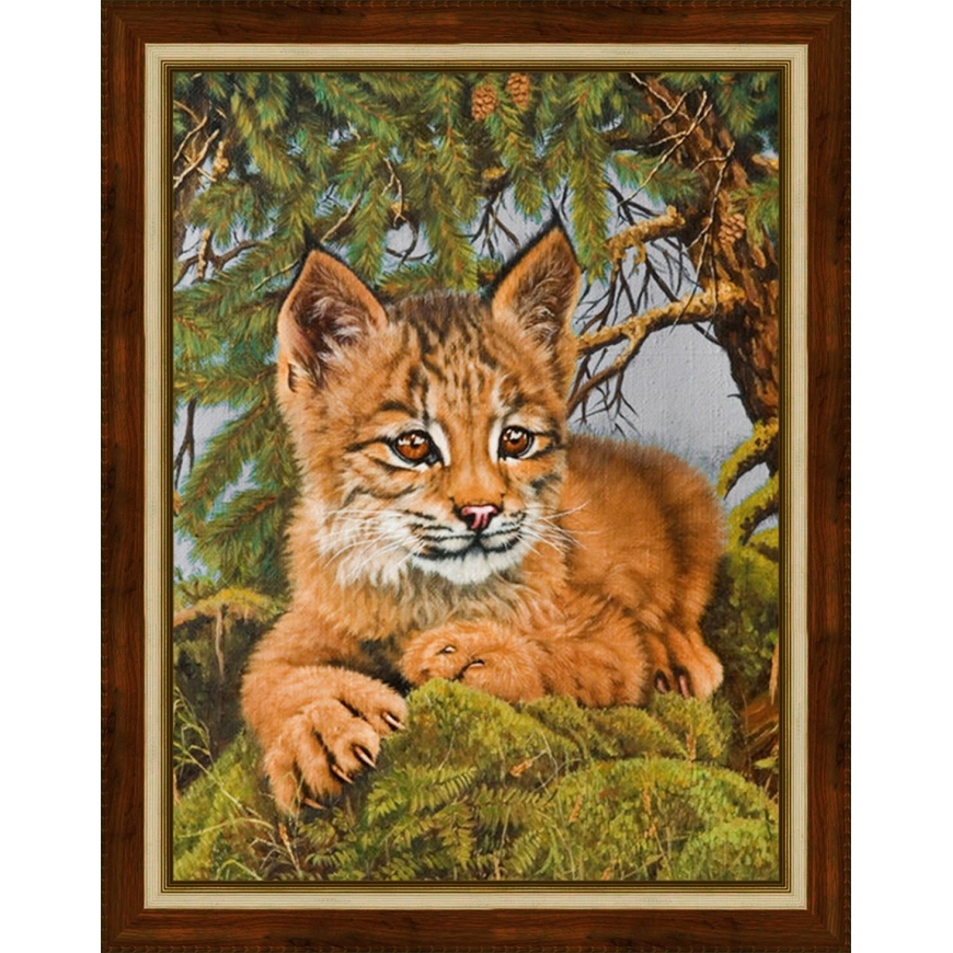 Beldizart Deimantinio dažymo rinkinys Small Lynx 30х40 cm AZ-1525