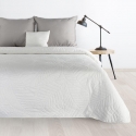 Eurofirany DESIGN 91 BONI / 6 Bedspread, quilted by hot pressing with leaf pattern, 170X210 cm, color: white Eurofirany DESIGN 91 BONI / 6 Bedspread, quilted by hot pressing with leaf pattern, 170X210 cm, color: white