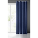 Night curtain Eurofirany RITA made of smooth fabric, 140X250 cm loops / wheels, color: blue Night curtain Eurofirany RITA made of smooth fabric, 140X250 cm loops / wheels, color: blue