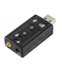 Deltaco UAC-03 аудио карта 2.0 канала USB