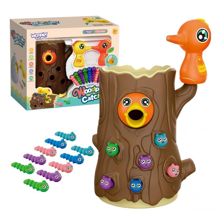 Woopie Catch the Worm Magnetic Game