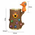 Vaikiškas magnetinis žaidimas „Pagauk kirminą“, rudas, Woopie Vaikiškas magnetinis žaidimas „Pagauk kirminą“, rudas, Woopie