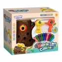 Catch the Worm Magnetic Game for Kids, Brown, Woopie Catch the Worm Magnetic Game for Kids, Brown, Woopie