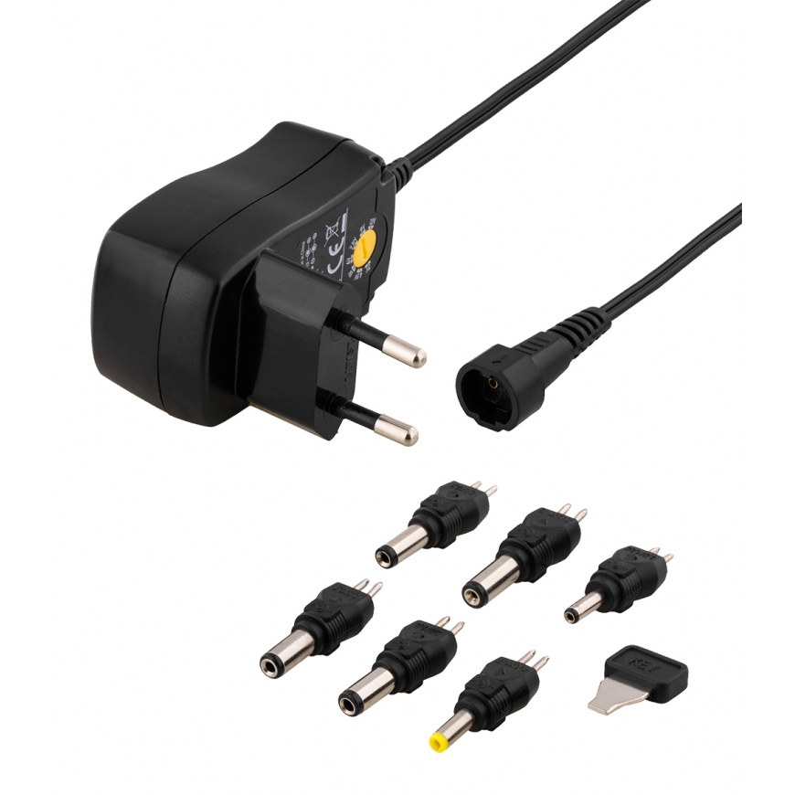 Deltaco PSR-06A strāvas adapteris & pārveidotājs