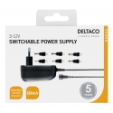Deltaco PSR-06A maitinimo adapteris / inverteris Vidaus Juoda