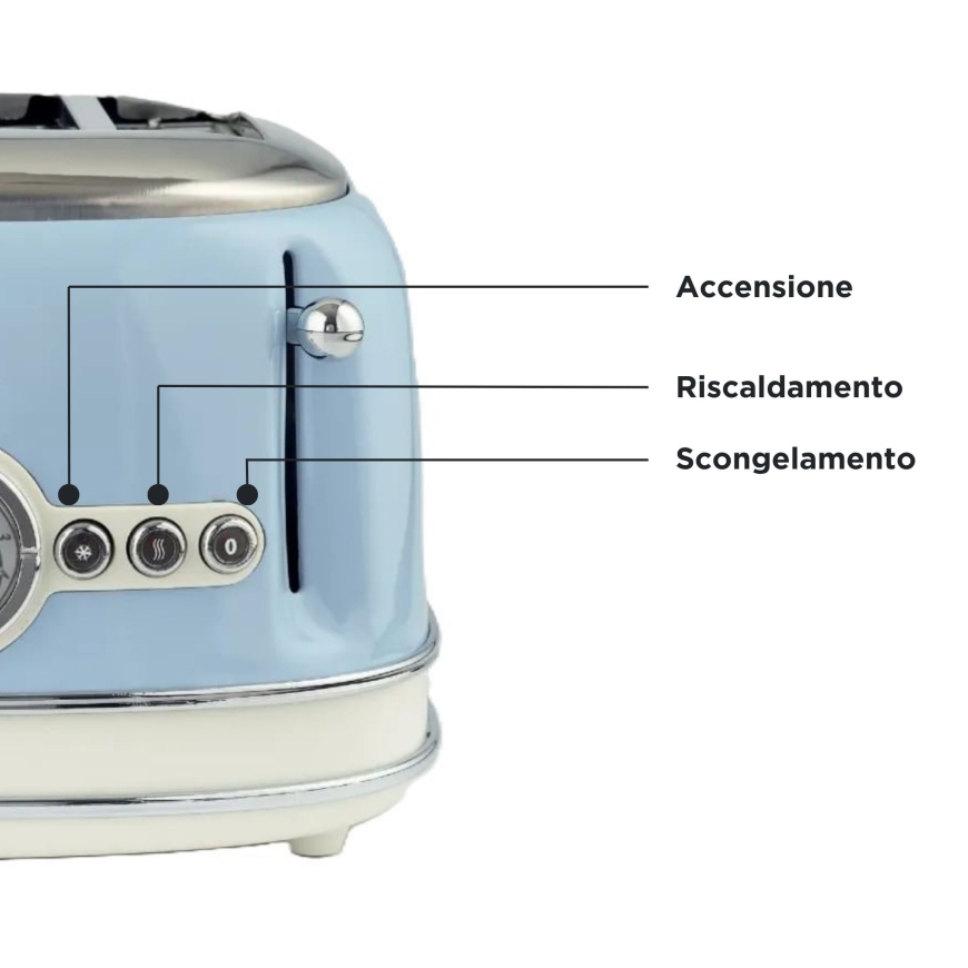 Ariete 0156/05 4 slice(s) 1600 W Blue – 3