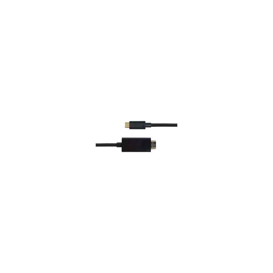 Deltaco 00140023 video cable adapter 3 m HDMI Type A (Standard) USB Type-C – 2