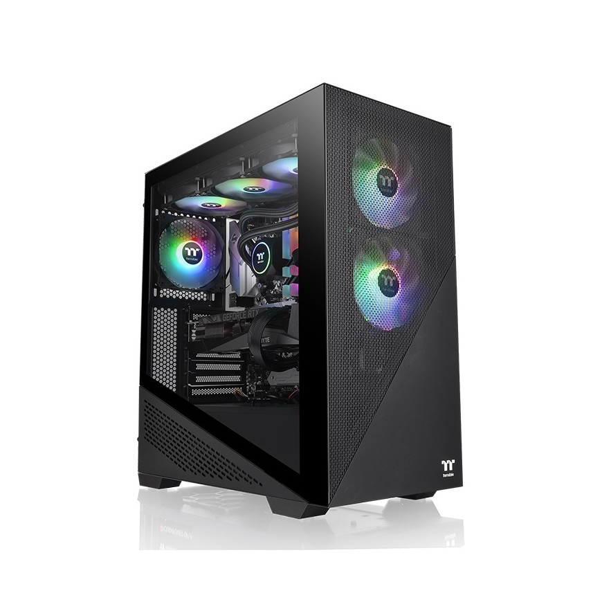 Thermaltake Divider 370 TG Midi Tower Black
