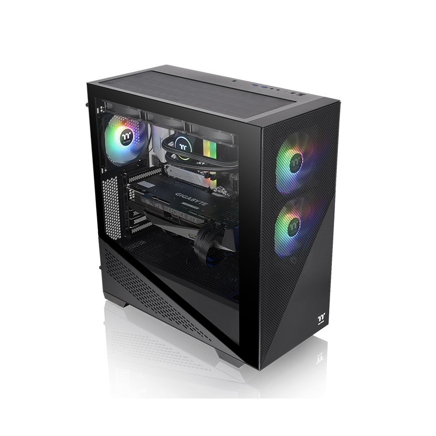 Thermaltake Divider 370 TG „Midi Tower“ Juoda – 2