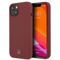 Mercedes MEHCP13SSILRE iPhone 13 mini 5.4 "Red/red hardcase silicone line