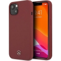Mercedes MEHCP13SSILRE iPhone 13 mini 5.4 "Red/red hardcase silicone line