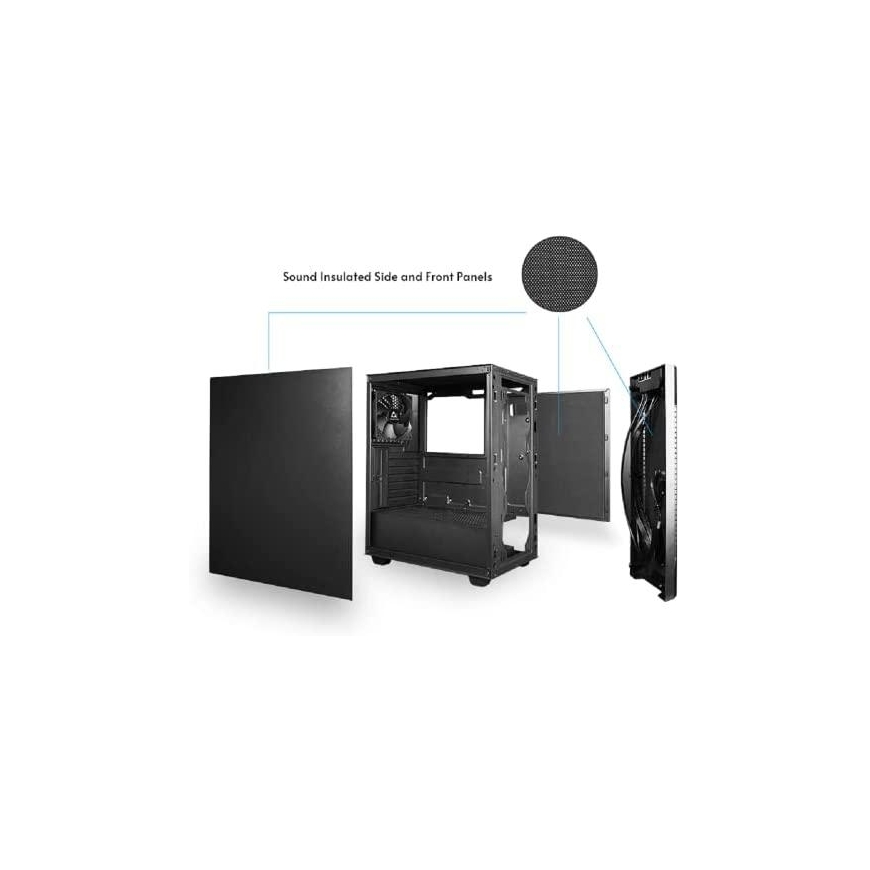 CHIEFTEC Elox series 2xUSB3.2 1xUSB2.0 Black no PSU – 4