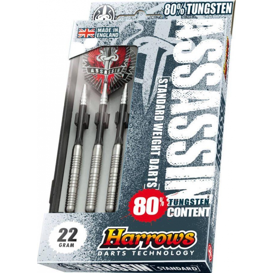 Harrows Darts Steeltip ASSASSIN W80 3x22gR