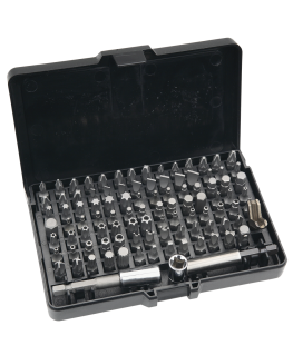 Neo Screwdriver bits with handle 99 pcs (06-104)