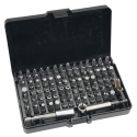 Neo Screwdriver bits with handle 99 pcs (06-104)