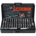 Neo Screwdriver bits with handle 99 pcs (06-104)