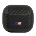 BMW 3 BMA3WMPUCA AirPods apima juoda/juodas PU anglies M kolekciją