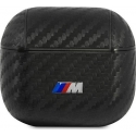 BMW 3 BMA3WMPUCA AirPods Cover Black/Black PU Carbon M Collection