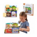 Wooden puzzles 12 boards of 4 puzzles each in Viga Toys stand Wooden puzzles 12 boards of 4 puzzles each in Viga Toys stand