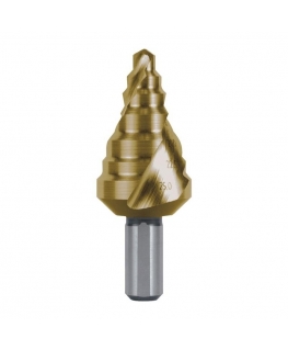 Step drill RUKO HSS-TiN Ø6.0-25.0mm