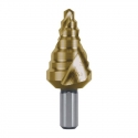 Step drill RUKO HSS-TiN Ø6.0-25.0mm Step drill RUKO HSS-TiN Ø6.0-25.0mm