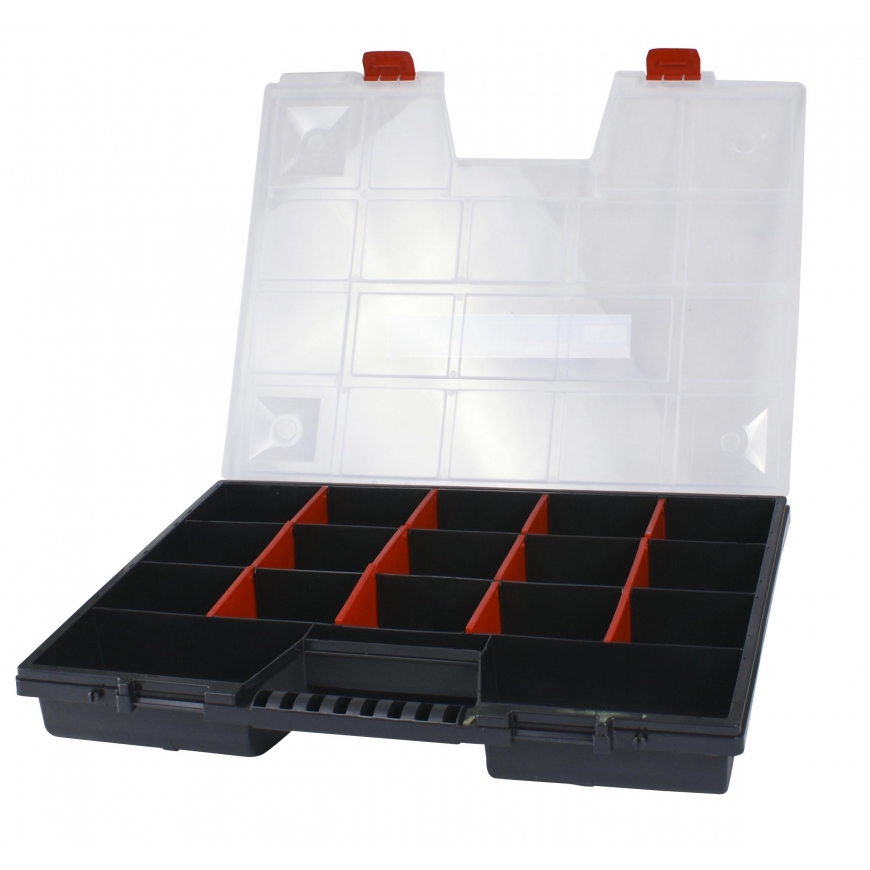 35710 Organizer 49 with handle 18 compartments, 65x390x490 mm, ProlineHD
