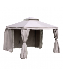 Gazebo LEGEND 2,91x2,91xH2/2,8m, beige